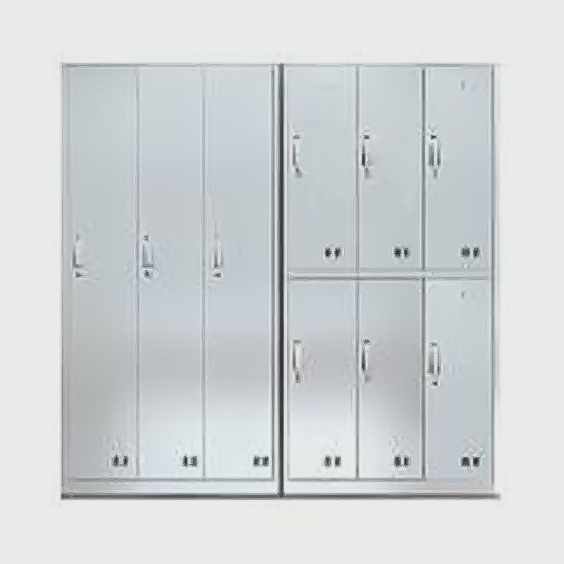 Siri Kabinet Kabinet Loker/Kasut Stainless Steel Hospital