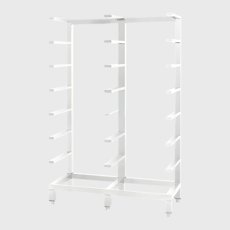 Rak penyimpanan bakul perubatan keluli tahan karat