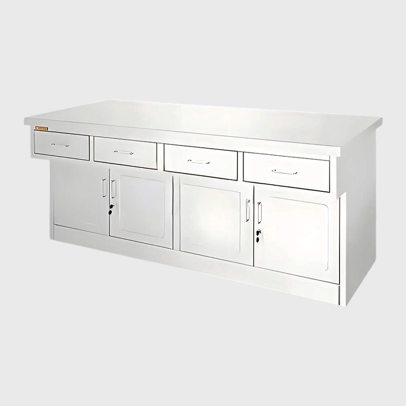 Karya Kerja Keluli Tahan Karat Hospital dengan Laci